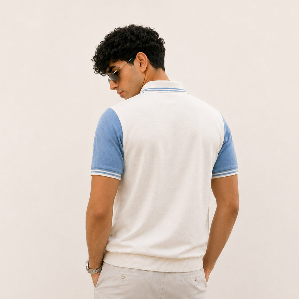 ARZO Azure Edge Polo | Premium Quality