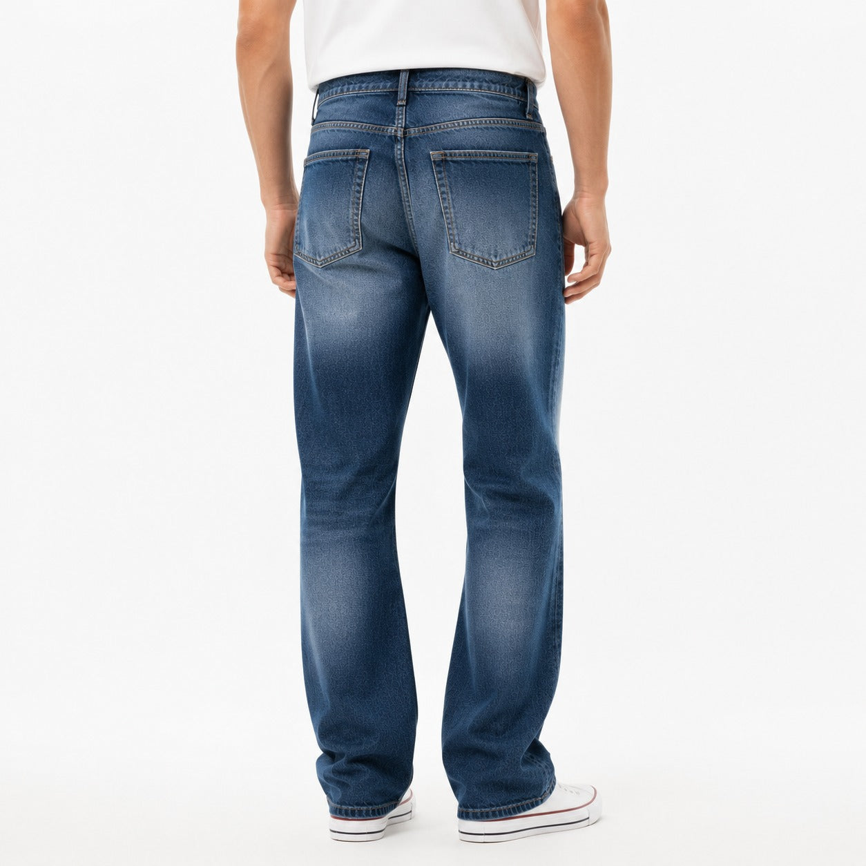 ARZO Blue Drift Baggy-Fit Jeans