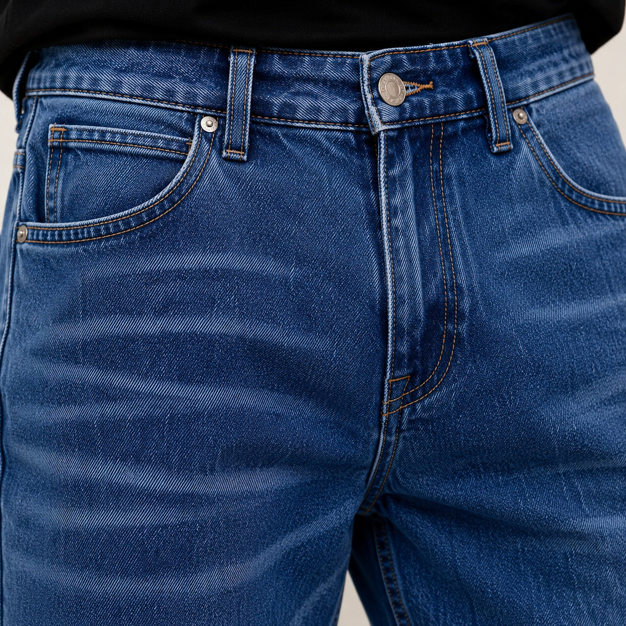 ARZO Core Blue Straight Jeans
