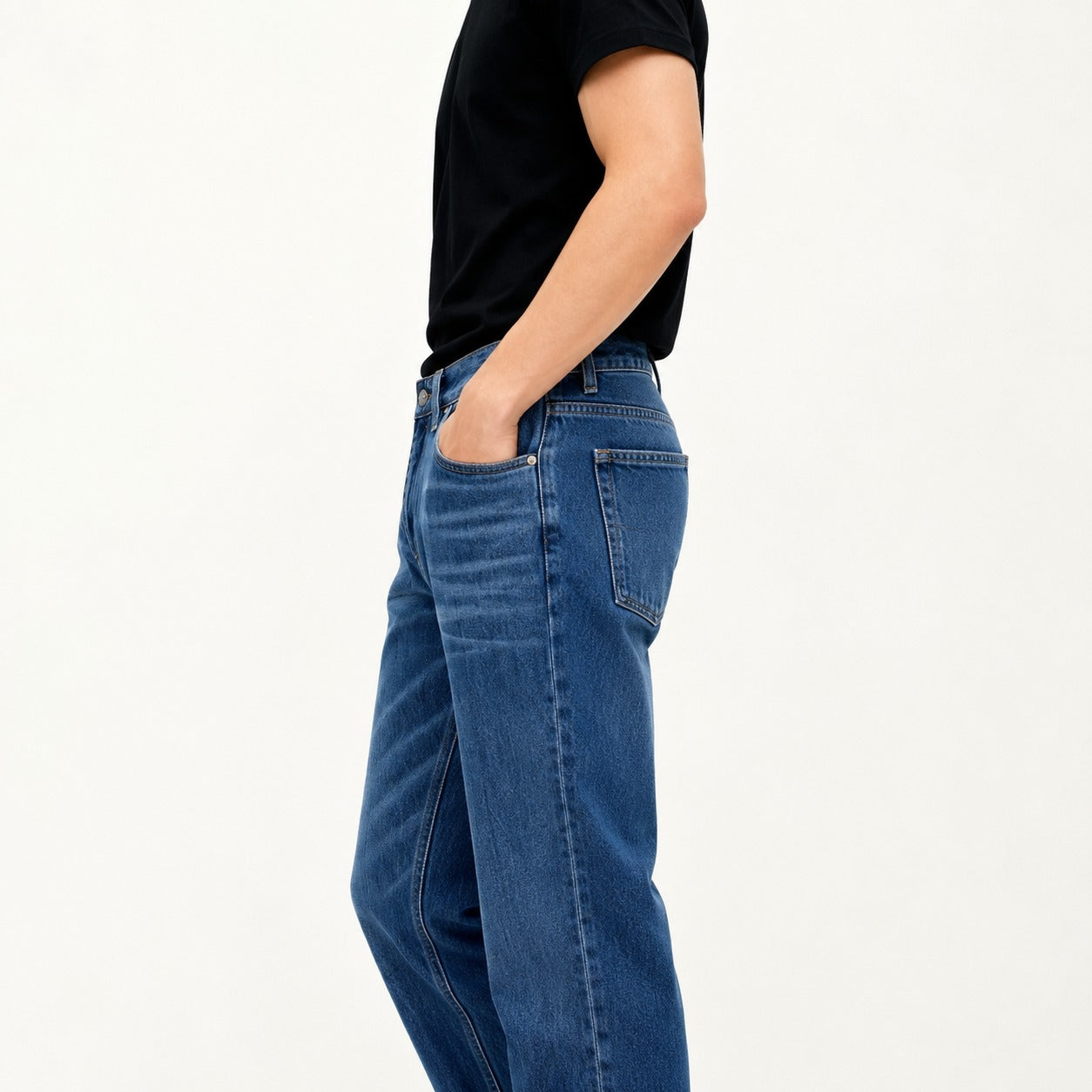 ARZO Core Blue Straight Jeans