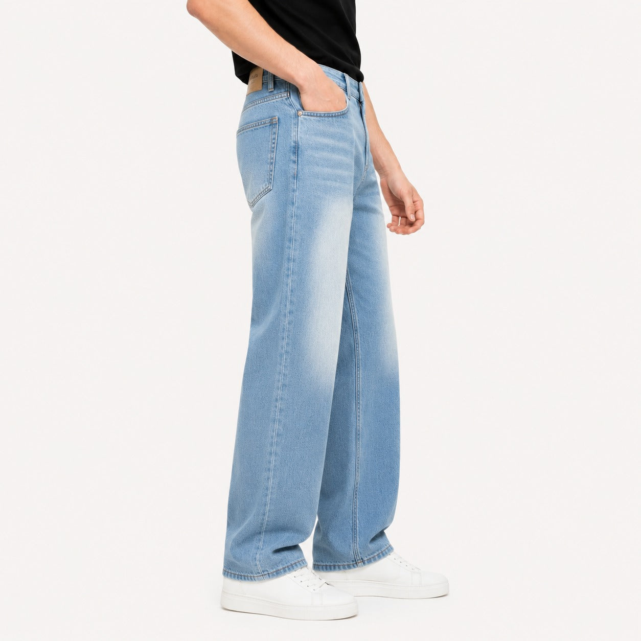 ARZO Drift Blue Baggy Jeans