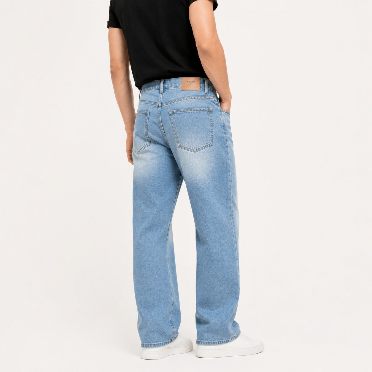 ARZO Drift Blue Baggy Jeans