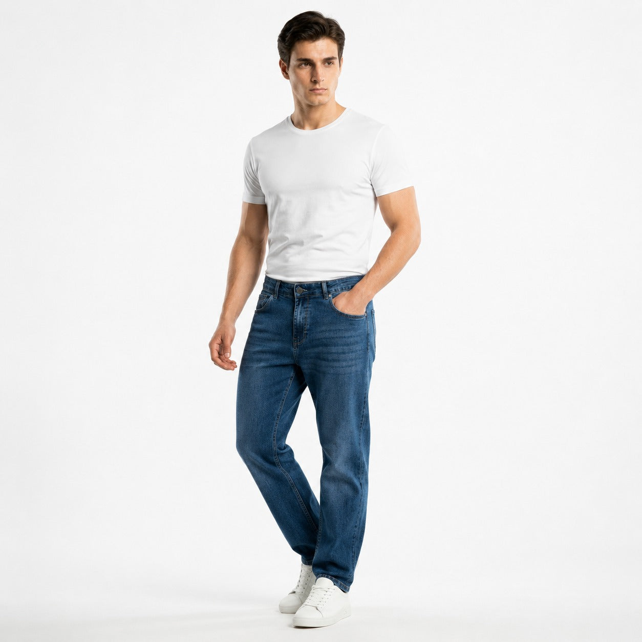 ARZO Essential Blue Straight Jeans