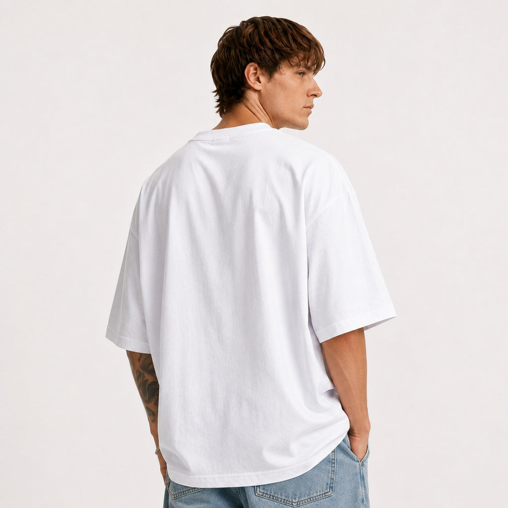 ARZO ILLUSION STATEMENT OVERSIZE TEE