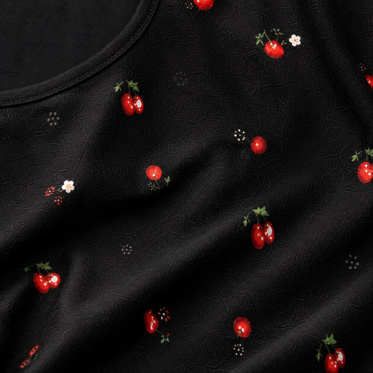 ARZO Midnight Bloom Crop Top