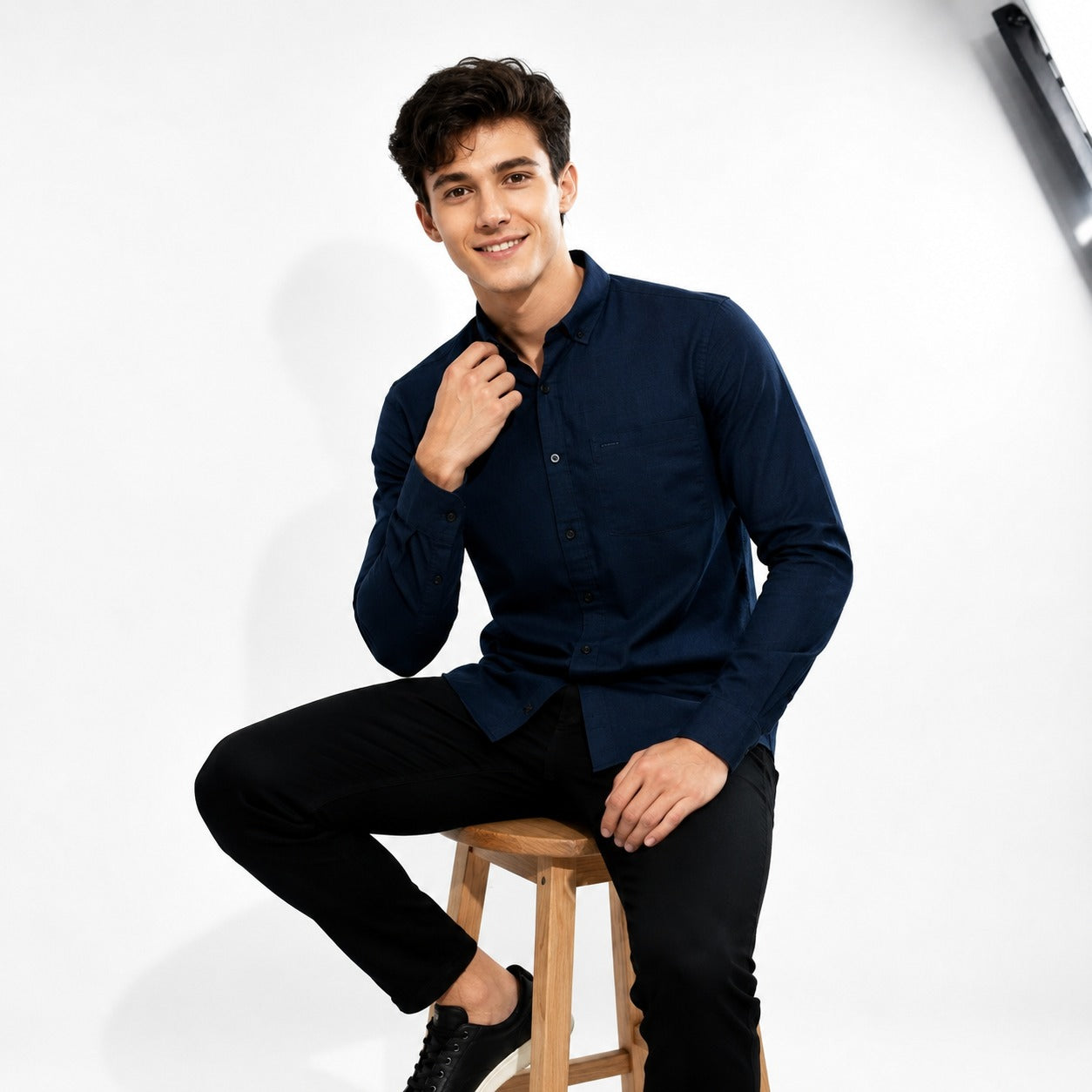 ARZO Midnight Blue Signature Shirt