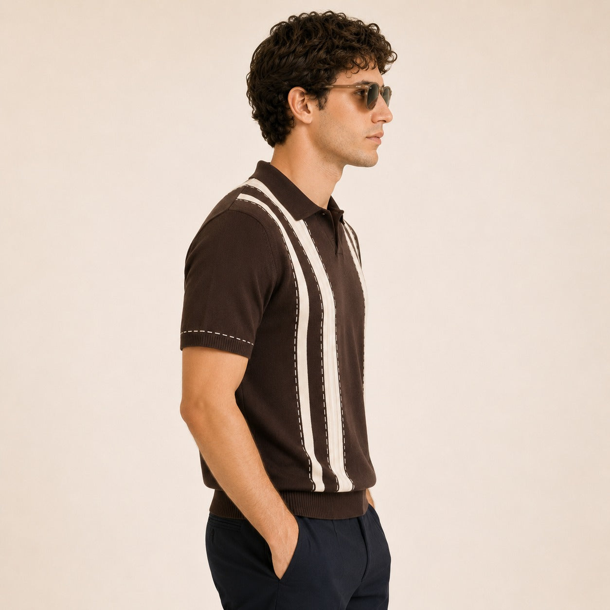 ARZO Monaco Espresso Polo