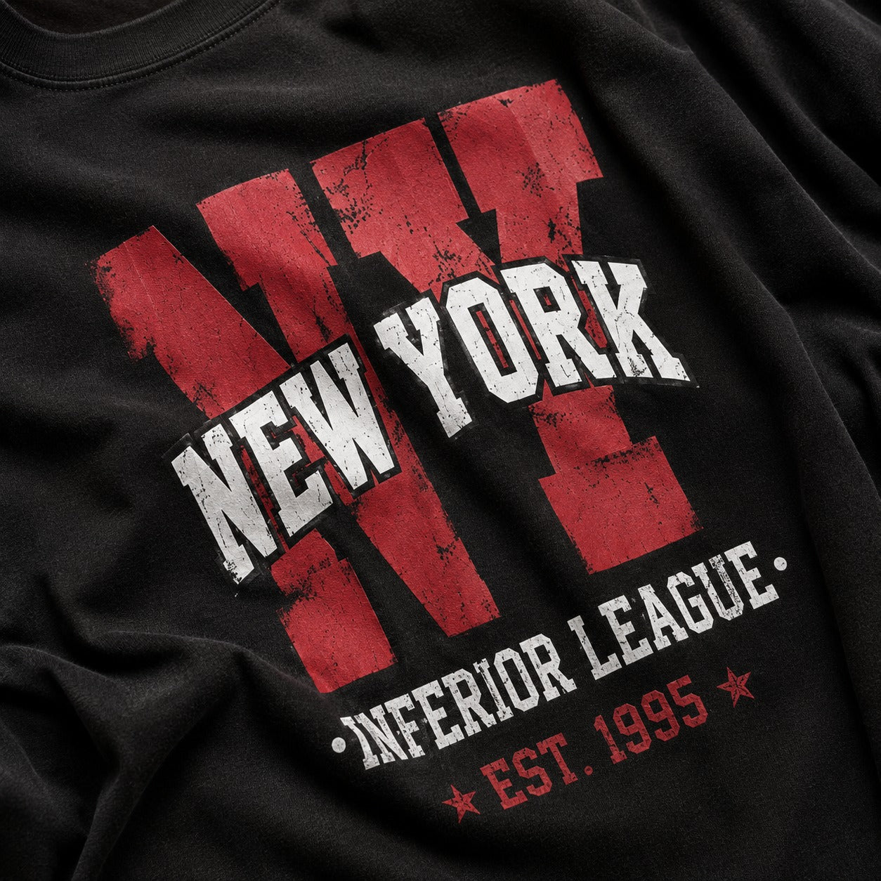 ARZO “NY Legacy” Luxury Street Oversize Tee