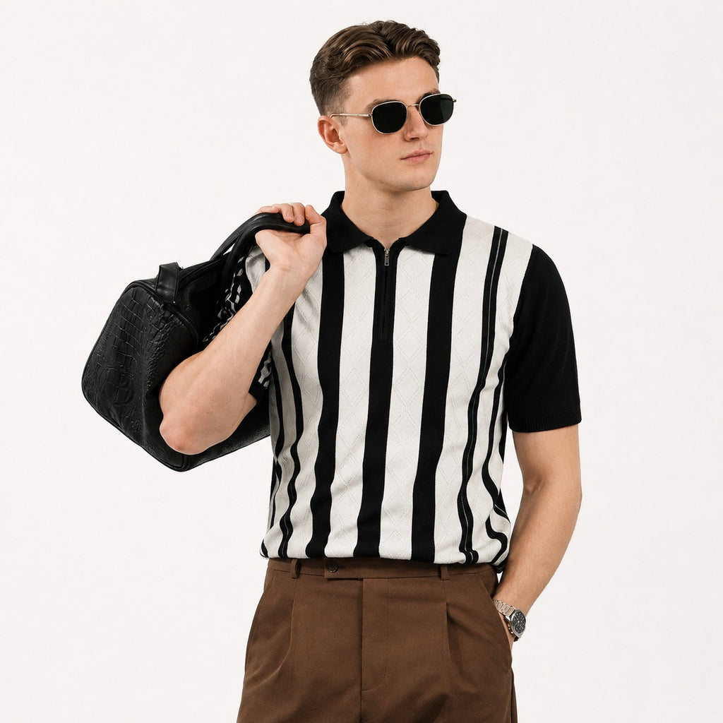ARZO Noir Diamond Polo