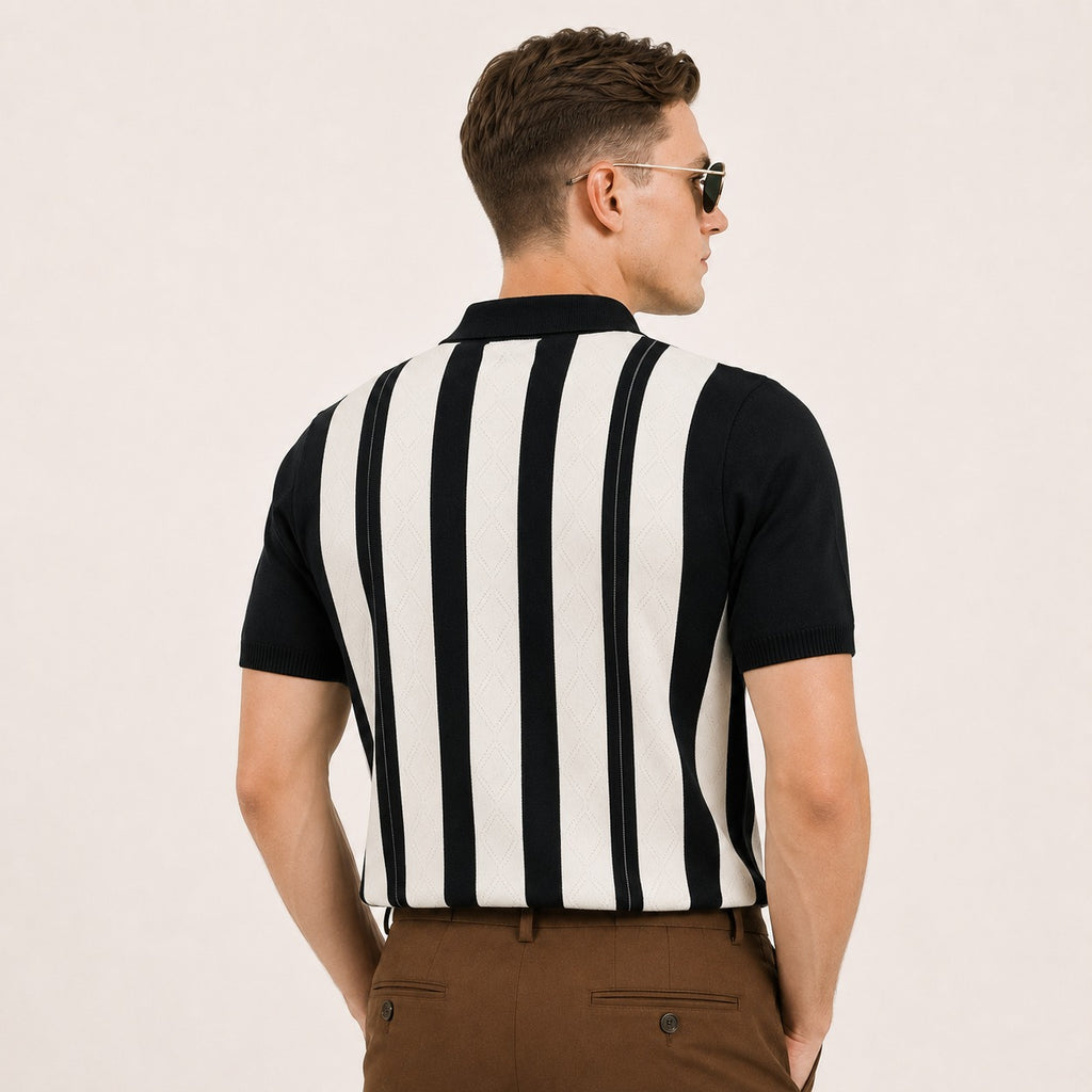 ARZO Noir Diamond Polo