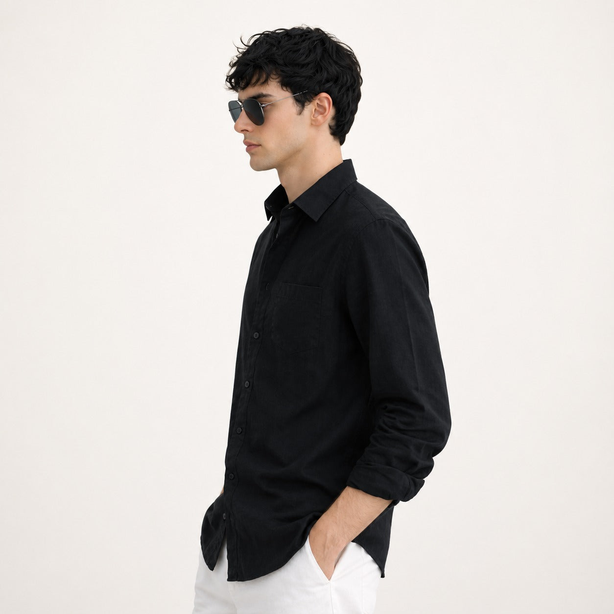 ARZO Noir Essential Shirt