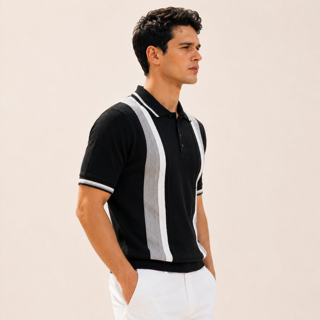 ARZO Obsidian Crest Polo
