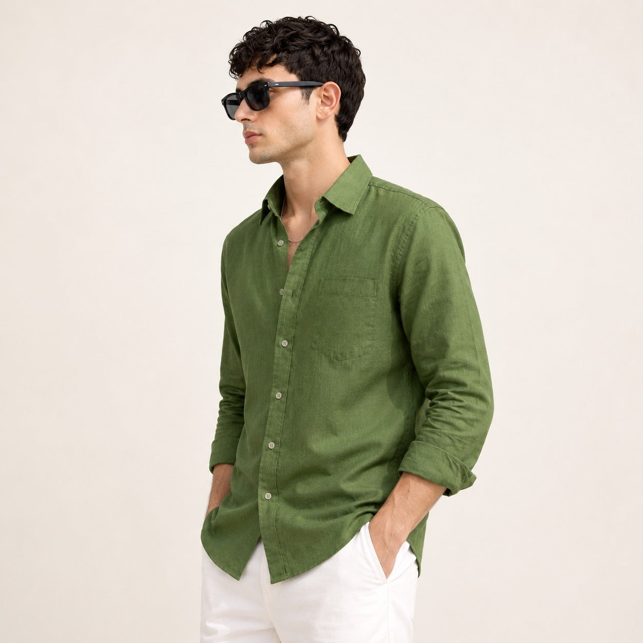 ARZO Olive Elite Classic Shirt