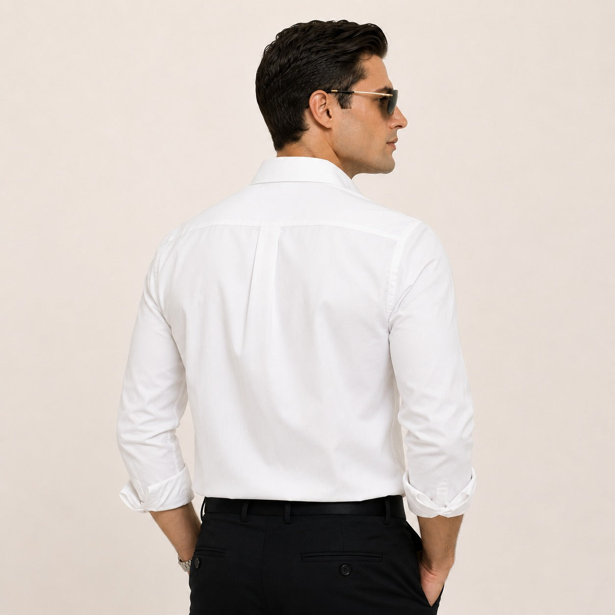 ARZO Pure White Signature Shirt