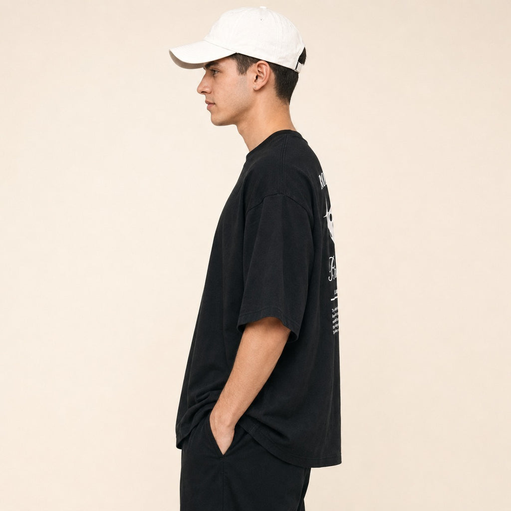 ARZO Rollin’ In Luck Oversized Graphic T-Shirt
