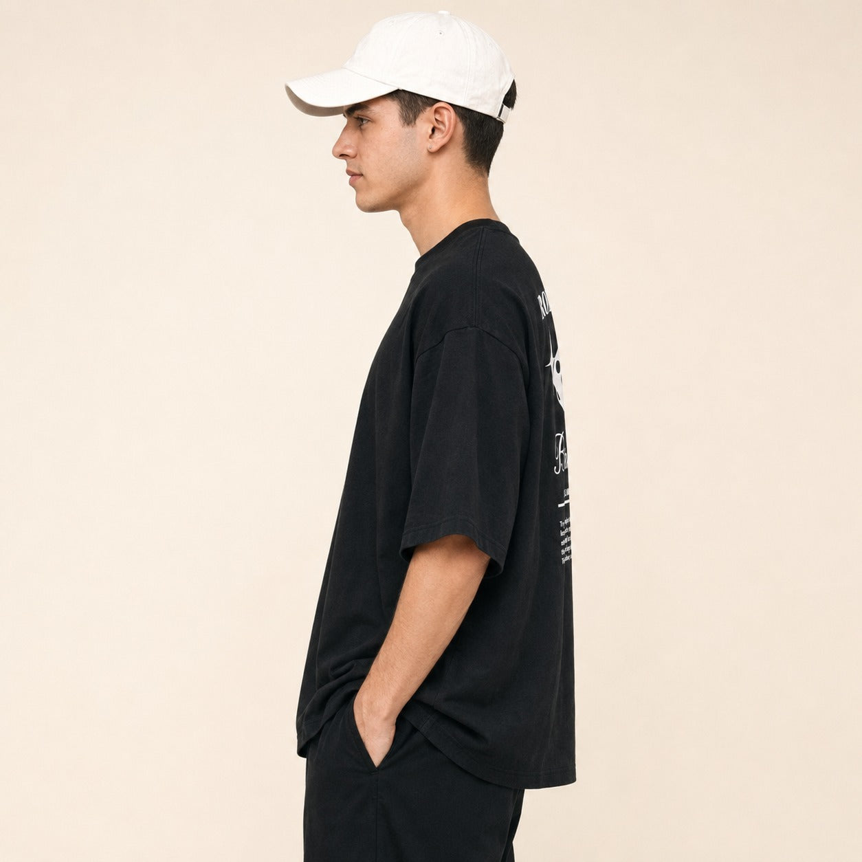 ARZO Rollin’ In Luck Oversized Graphic T-Shirt