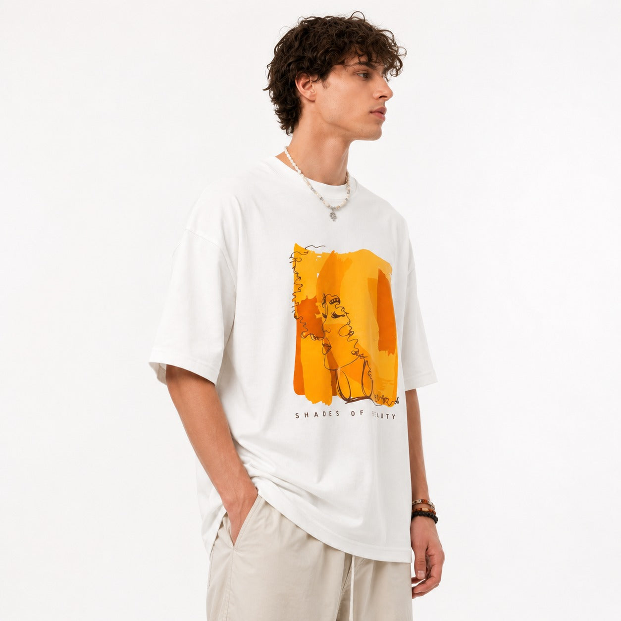 ARZO “Shades of Beauty” Art Oversize Tee