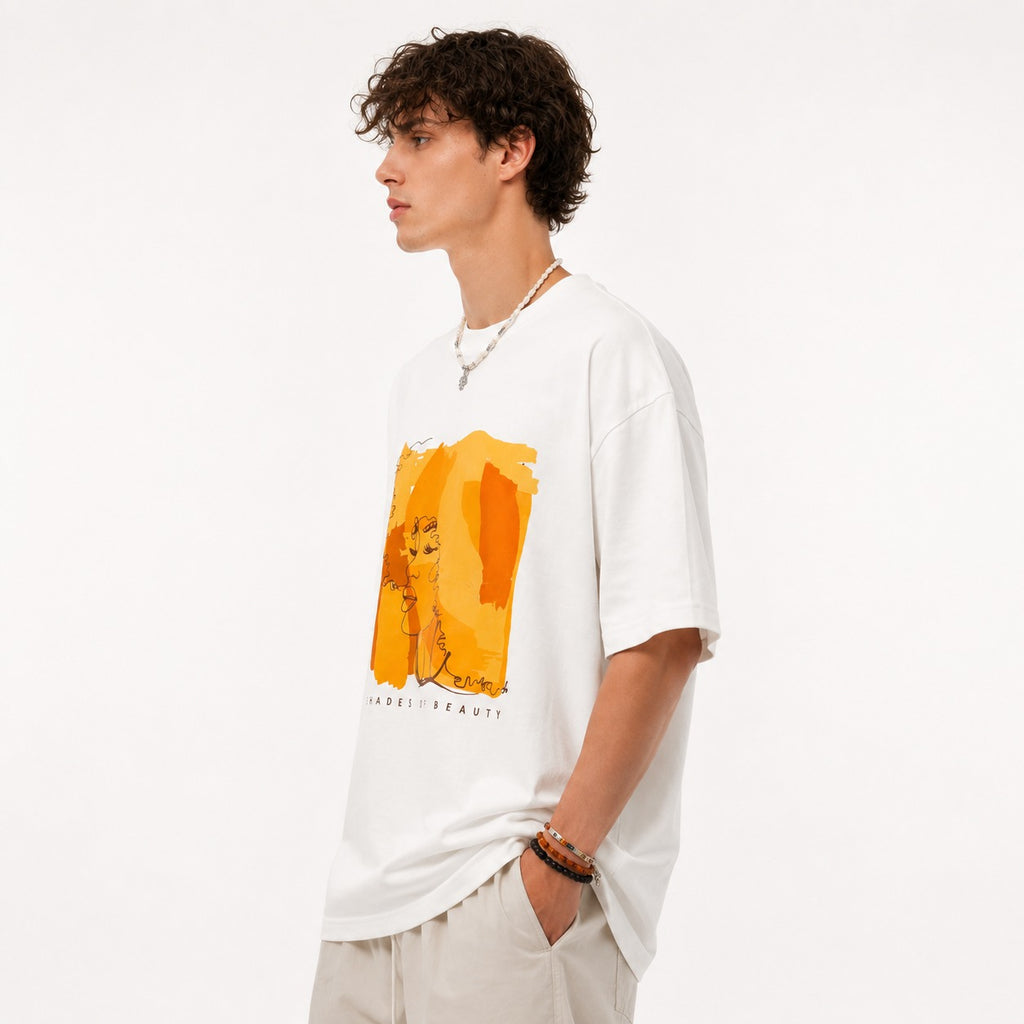 ARZO “Shades of Beauty” Art Oversize Tee