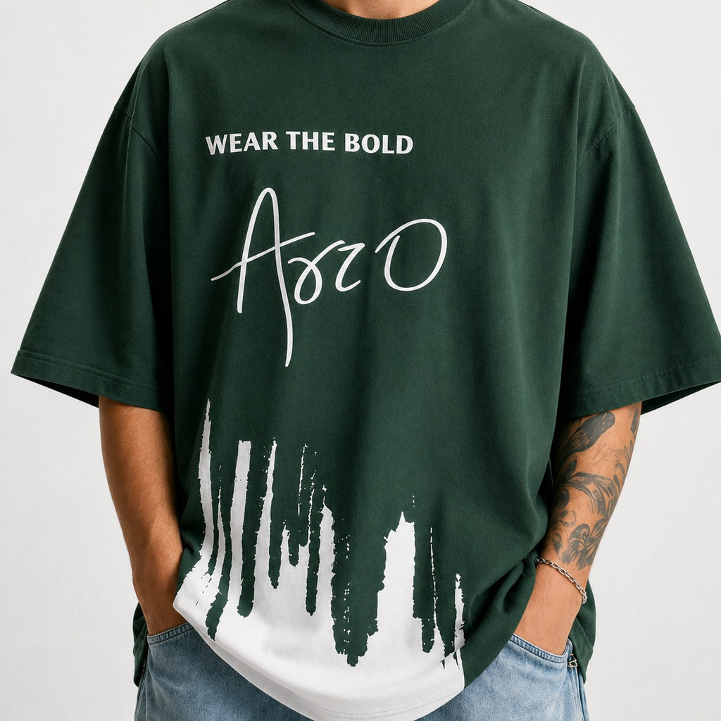 ARZO Signature Splash Oversized T-Shirt