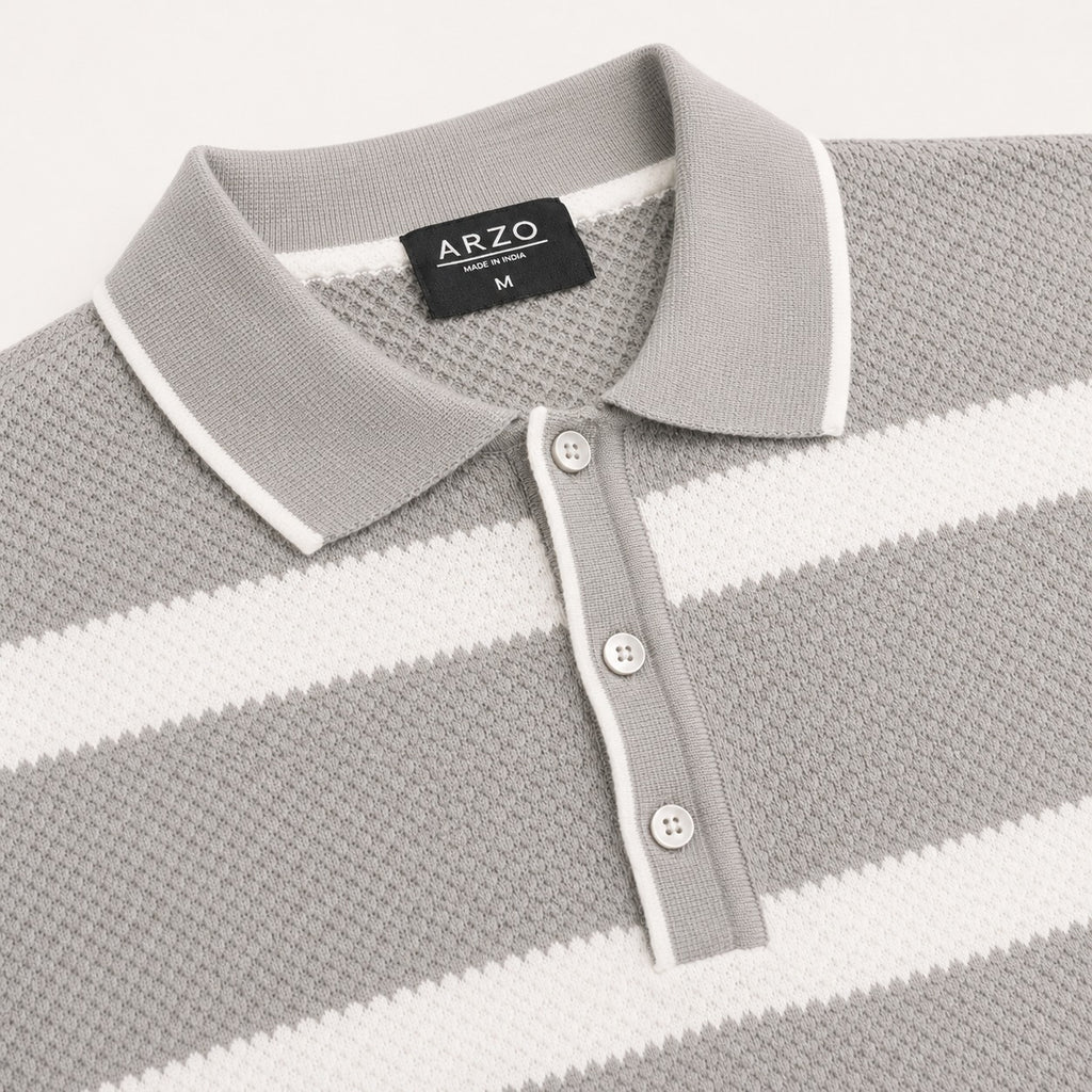 ARZO Stone Grey Urban Polo