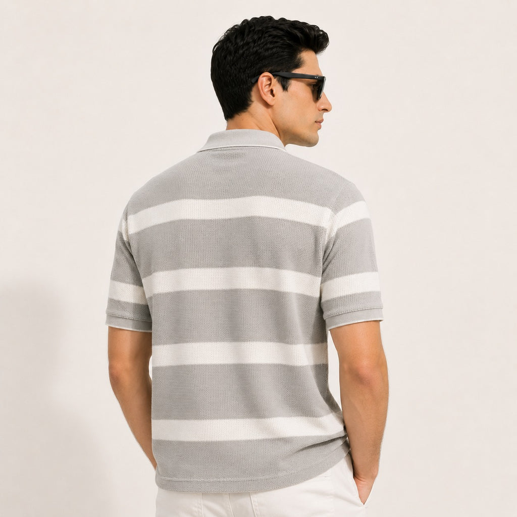 ARZO Stone Grey Urban Polo