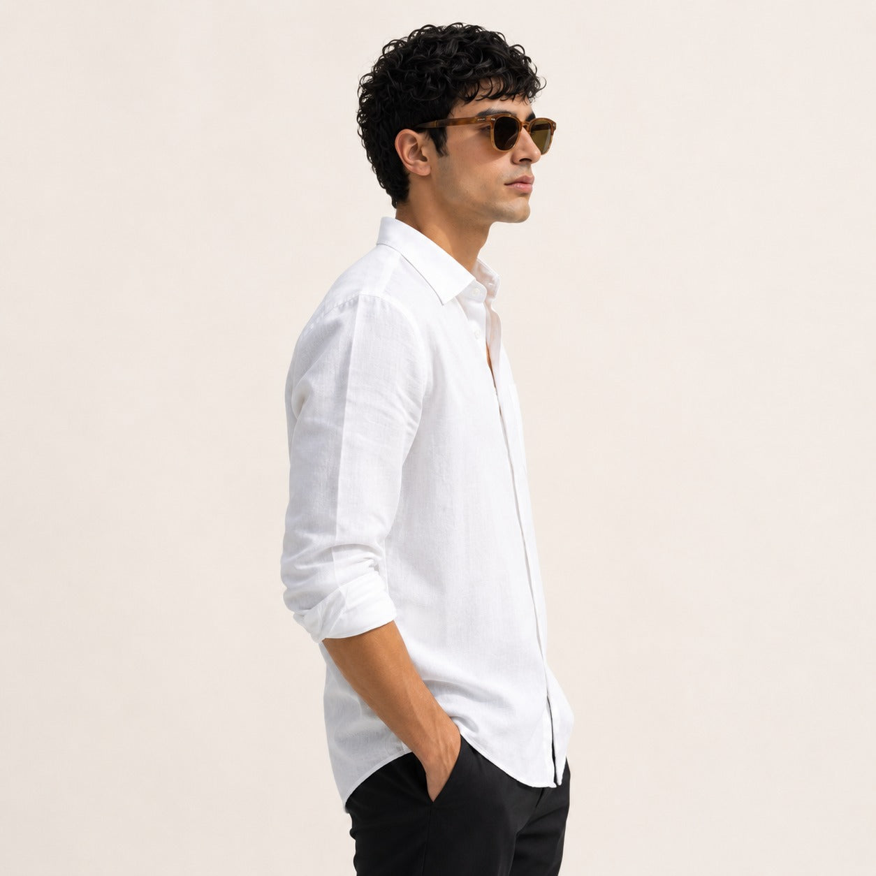 ARZO Summer Luxe Linen Shirt