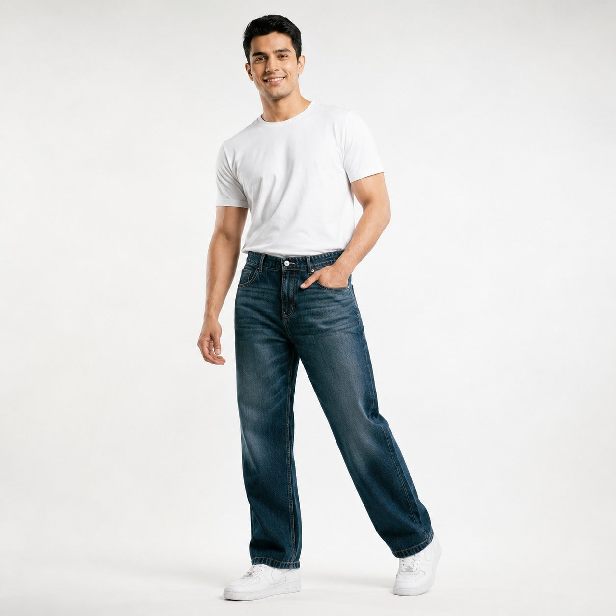 ARZO Urban Baggy Denim Jeans