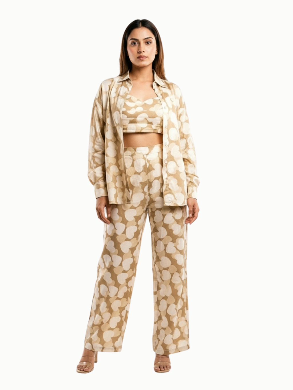 ARZO Ivory Bloom Co-Ord Set