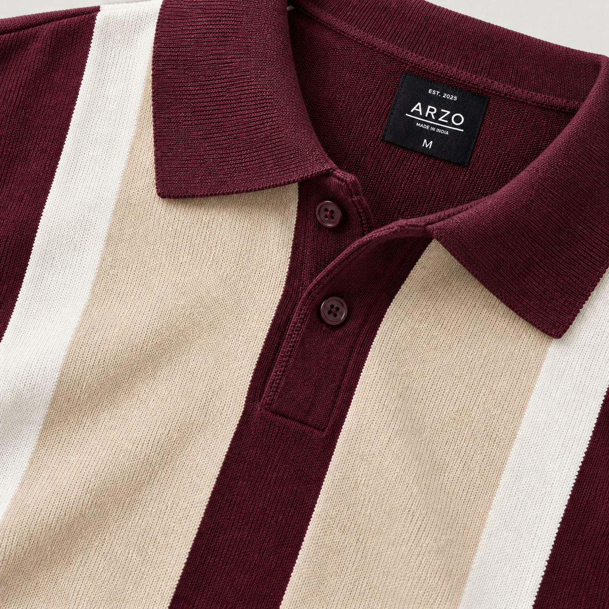ARZO  – Milano Signature Stripe Polo