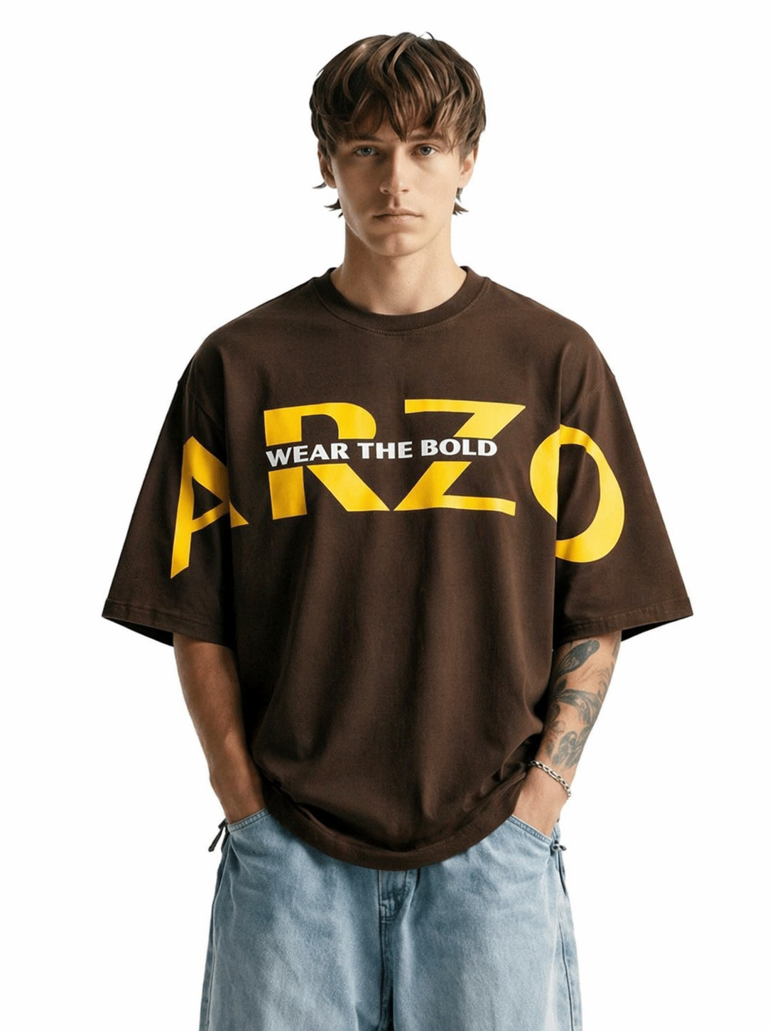 ARZO Bold Statement Oversize Tee