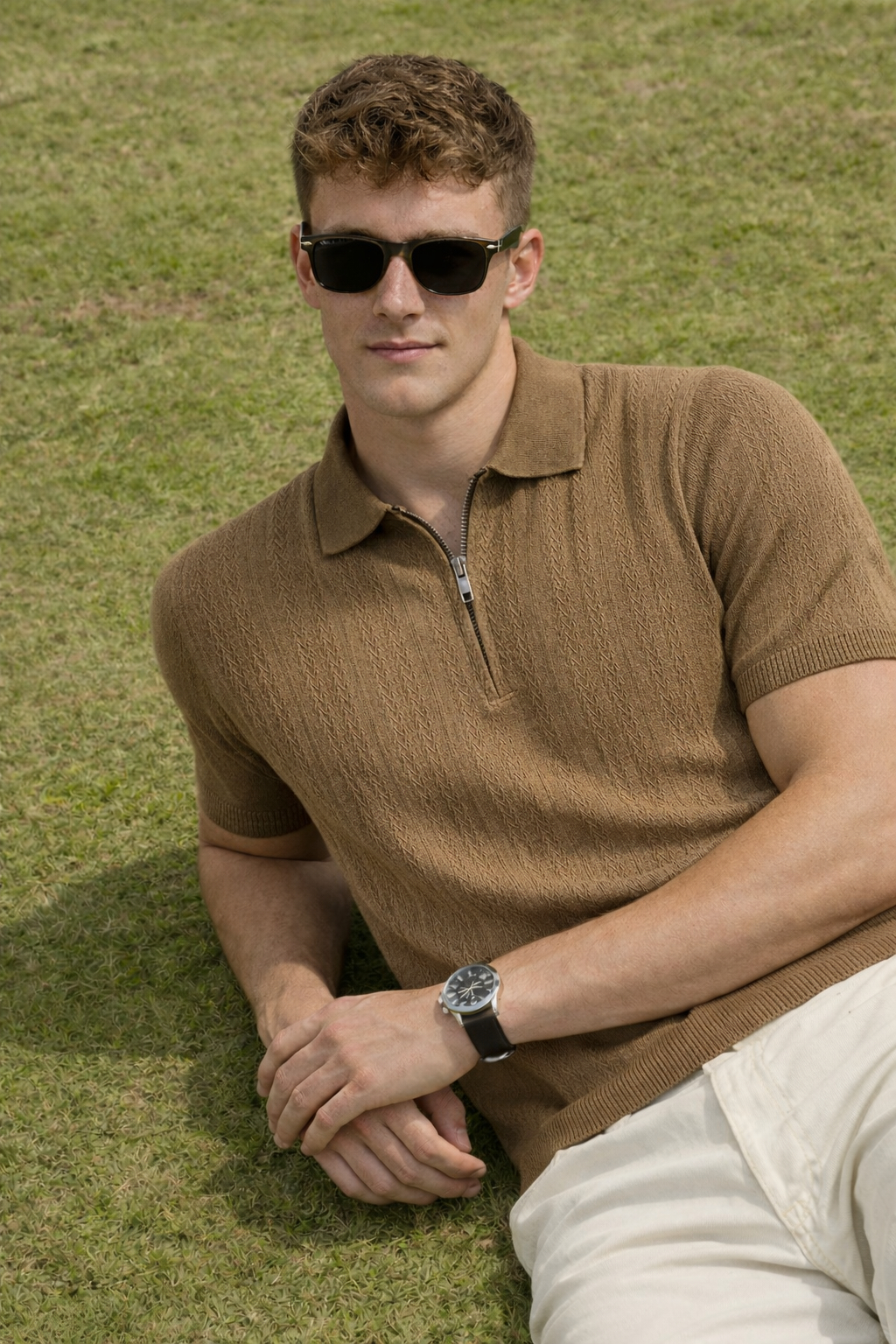 ARZO Terra Zip Polo