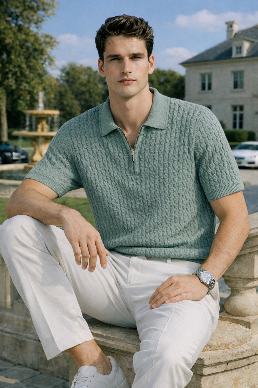 ARZO Riviera Knit Polo