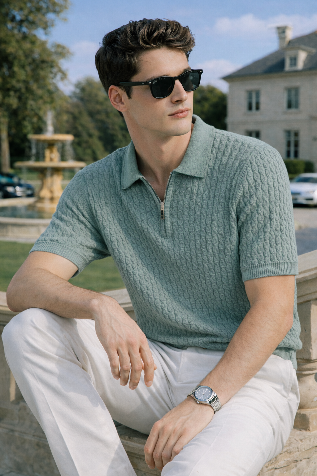 ARZO Riviera Knit Polo