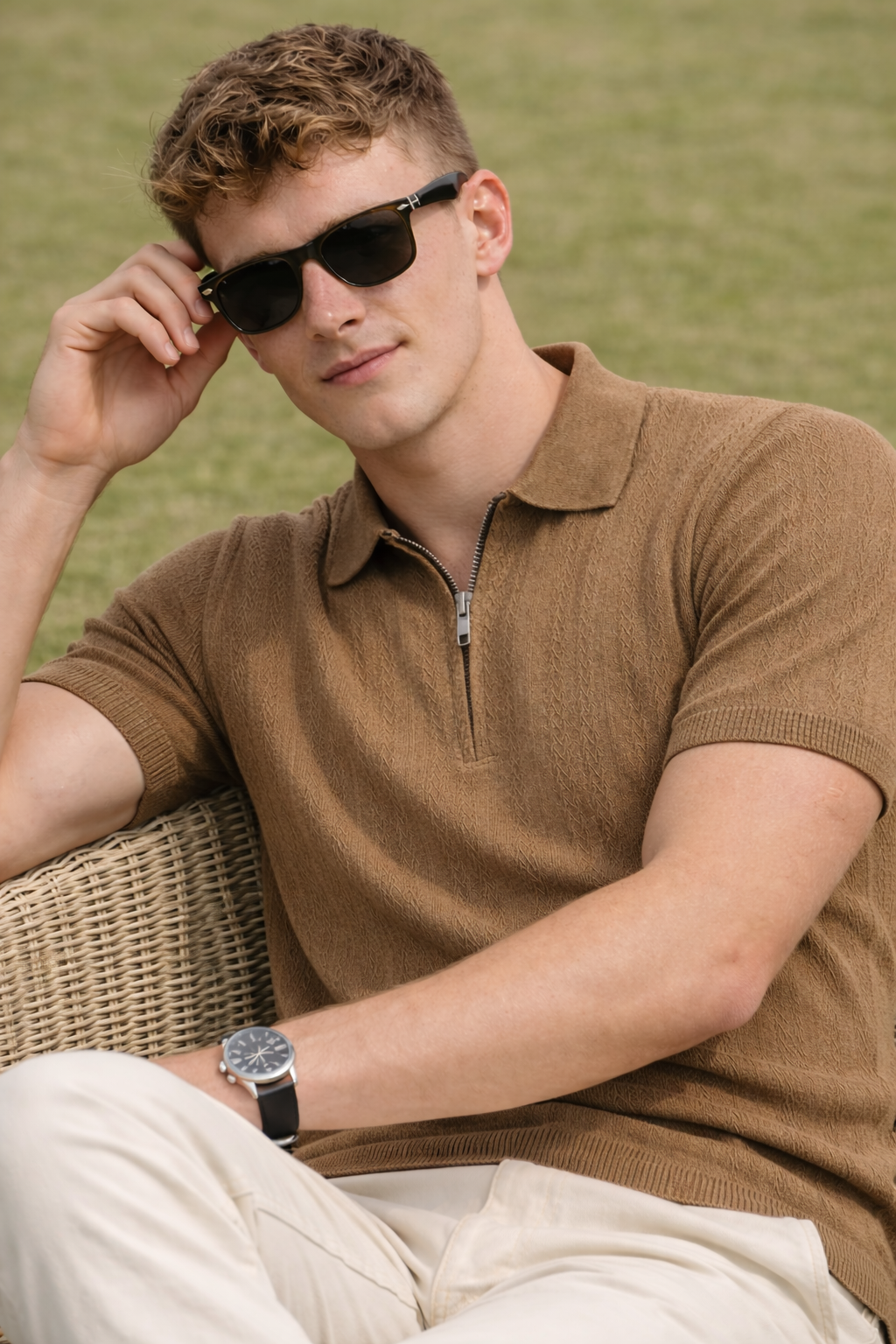 ARZO Terra Zip Polo