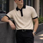 ARZO  Monaco Heritage Textured Polo