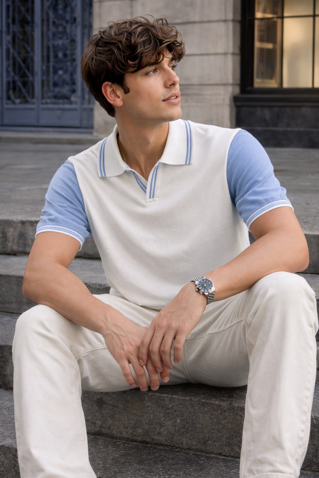 ARZO Azure Edge Polo