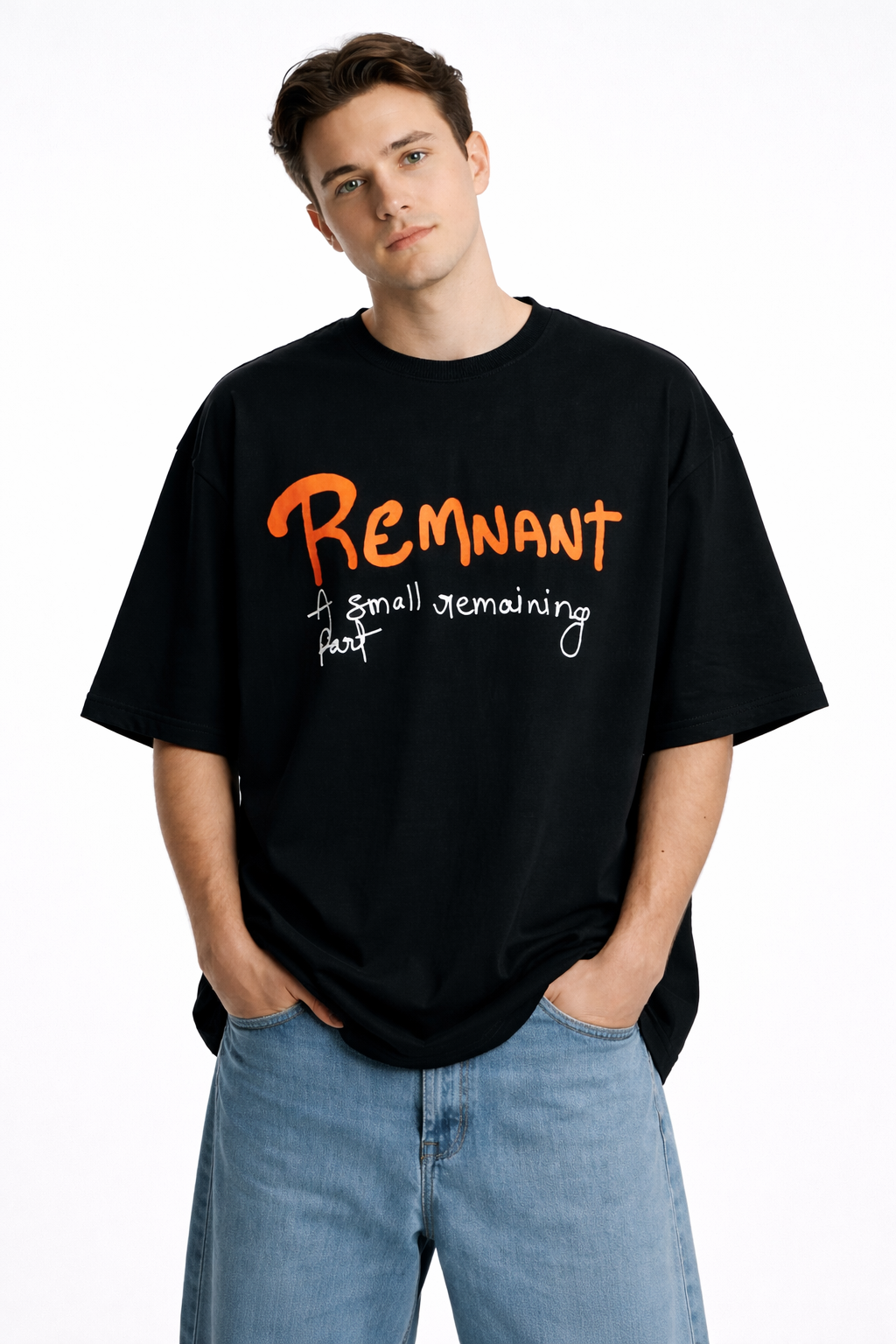 Remnant Script Oversize Tee