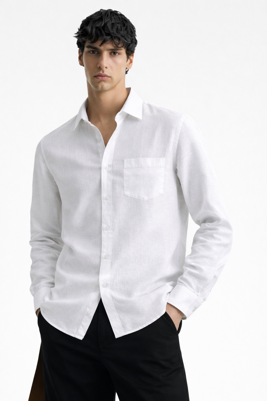 ARZO Summer Luxe Linen Shirt