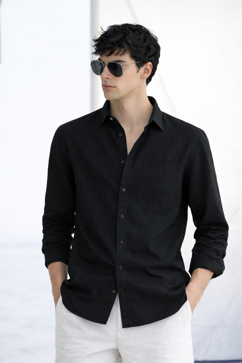 ARZO Noir Essential Shirt