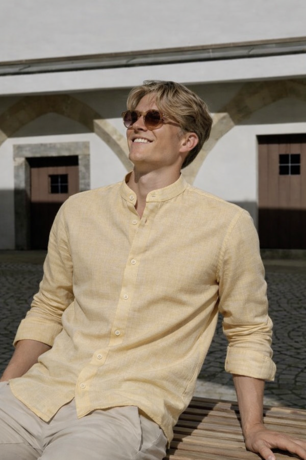 ARZO Old-Money Linen Shirt