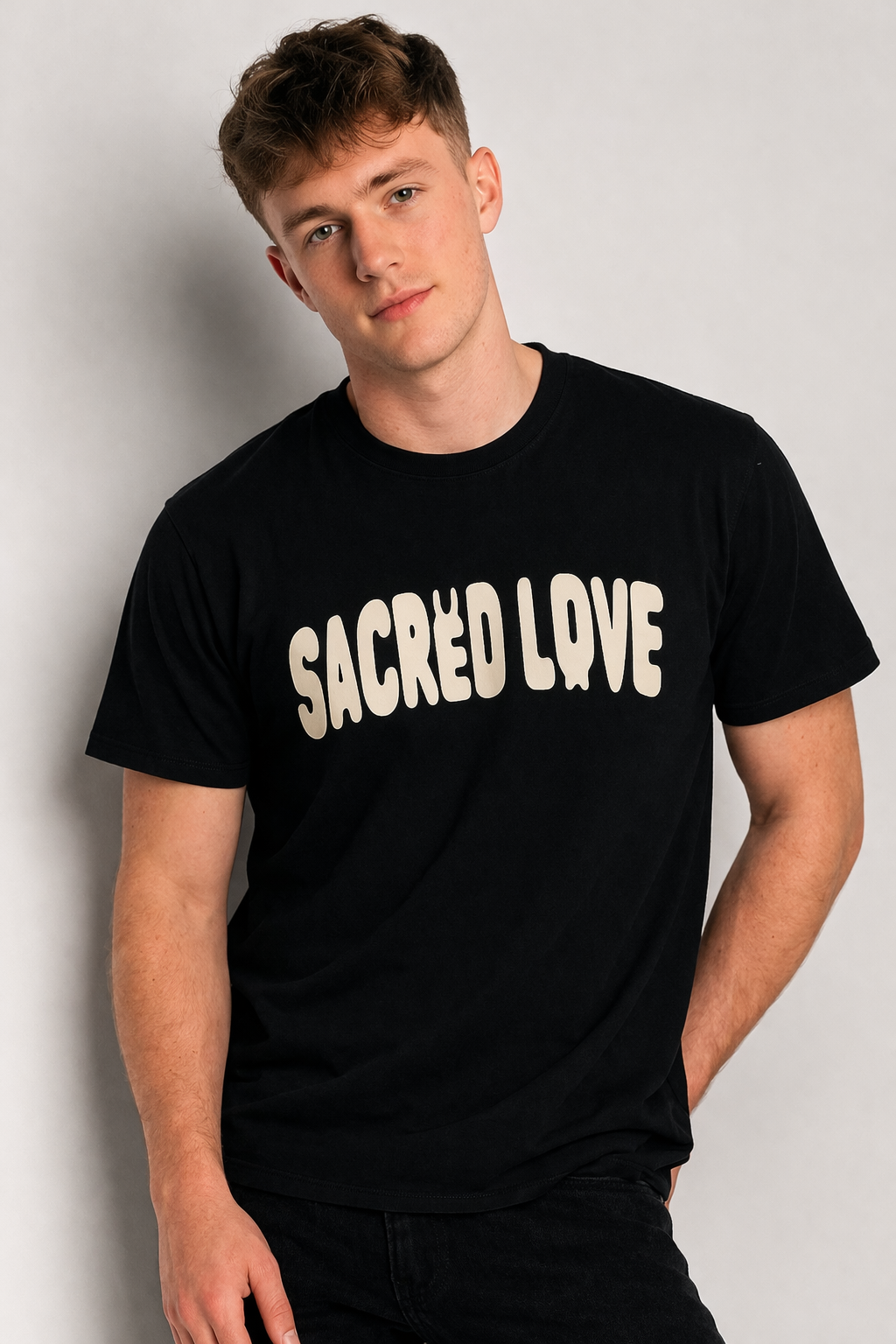 ARZO Sacred Love Statement Regular Fit Tee