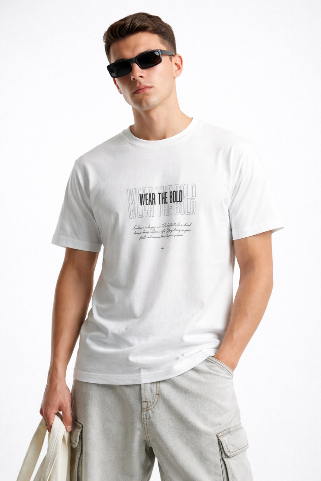 ARZO BOLD ESSENCE™ | Minimal Luxury Regular Fit Tee