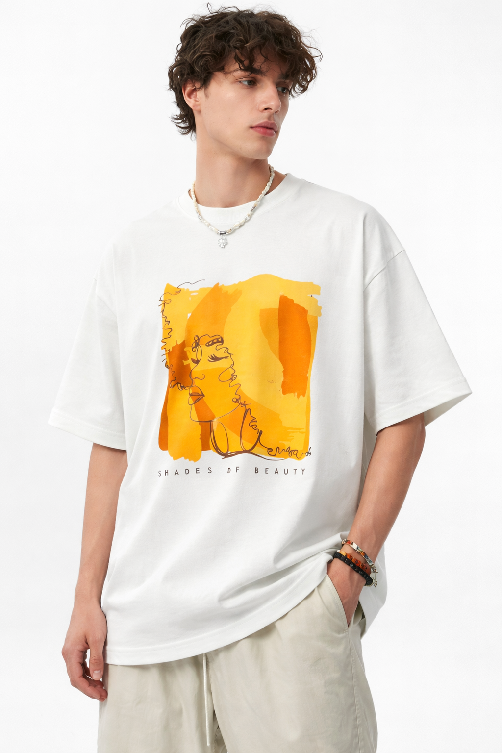 ARZO “Shades of Beauty” Art Oversize Tee