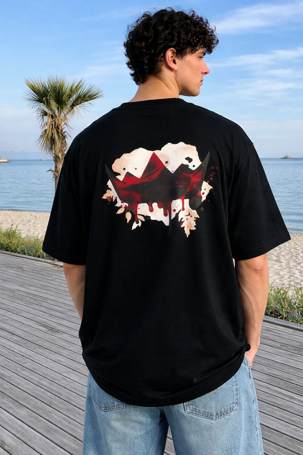 ARZO Vengeance Oversized Tee