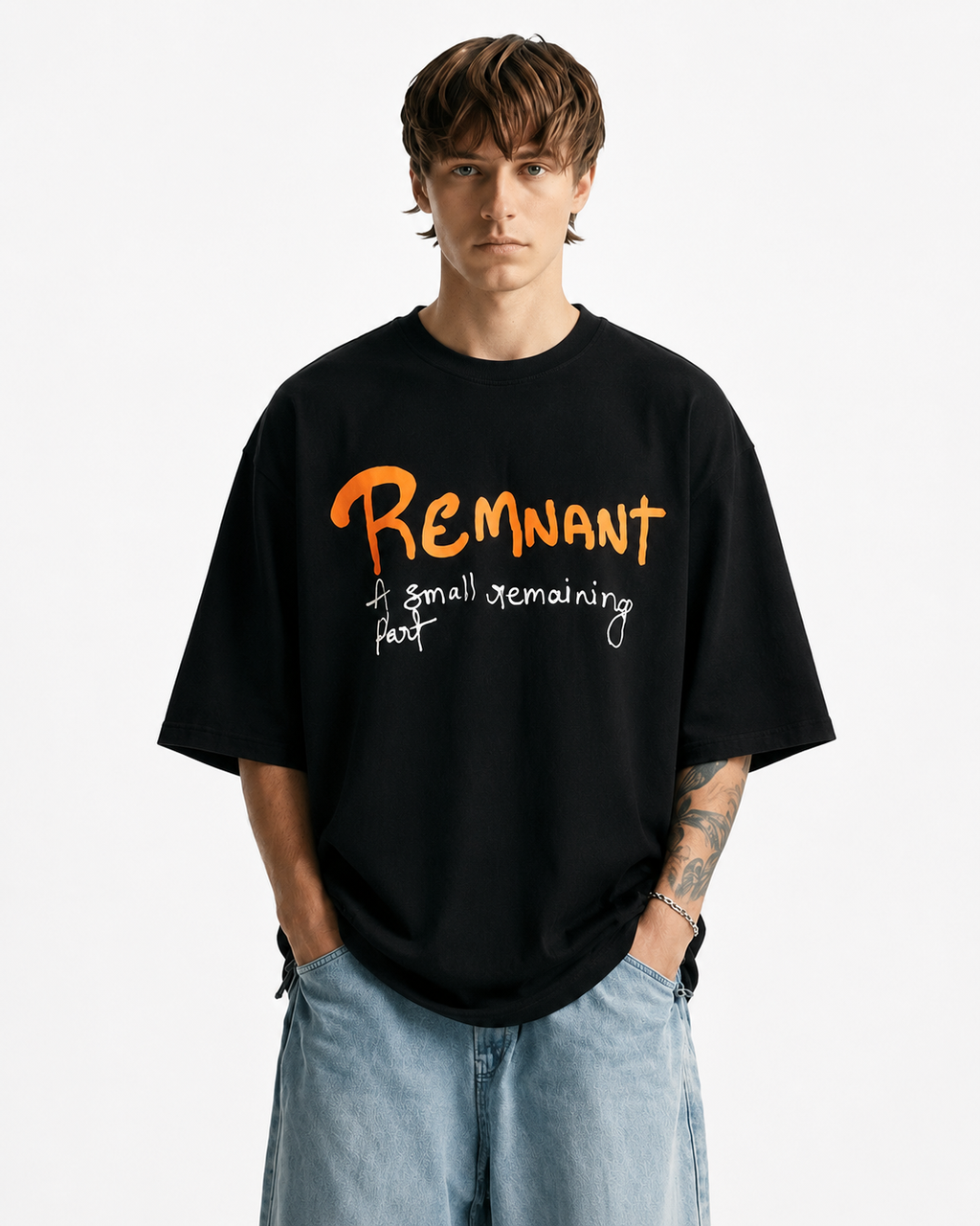 Remnant Script Oversize Tee