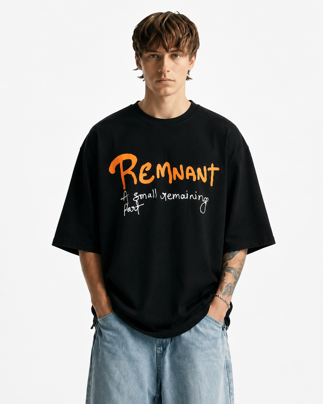Remnant Script Oversize Tee