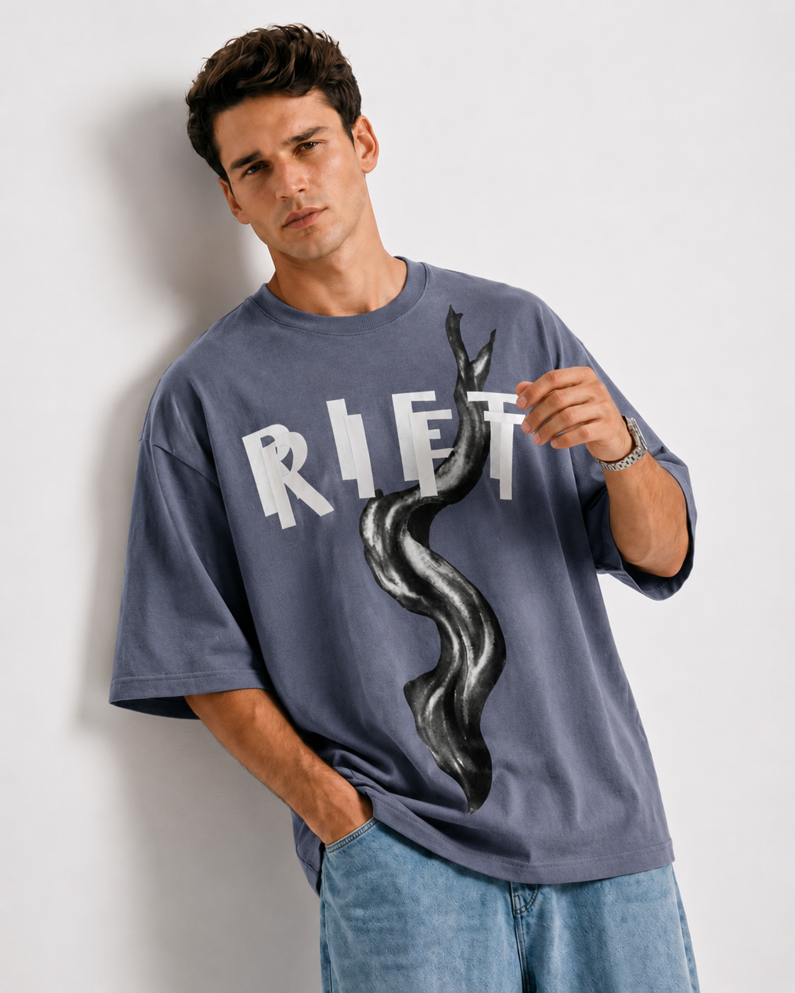 Rift Flow Graphic Oversize Tee