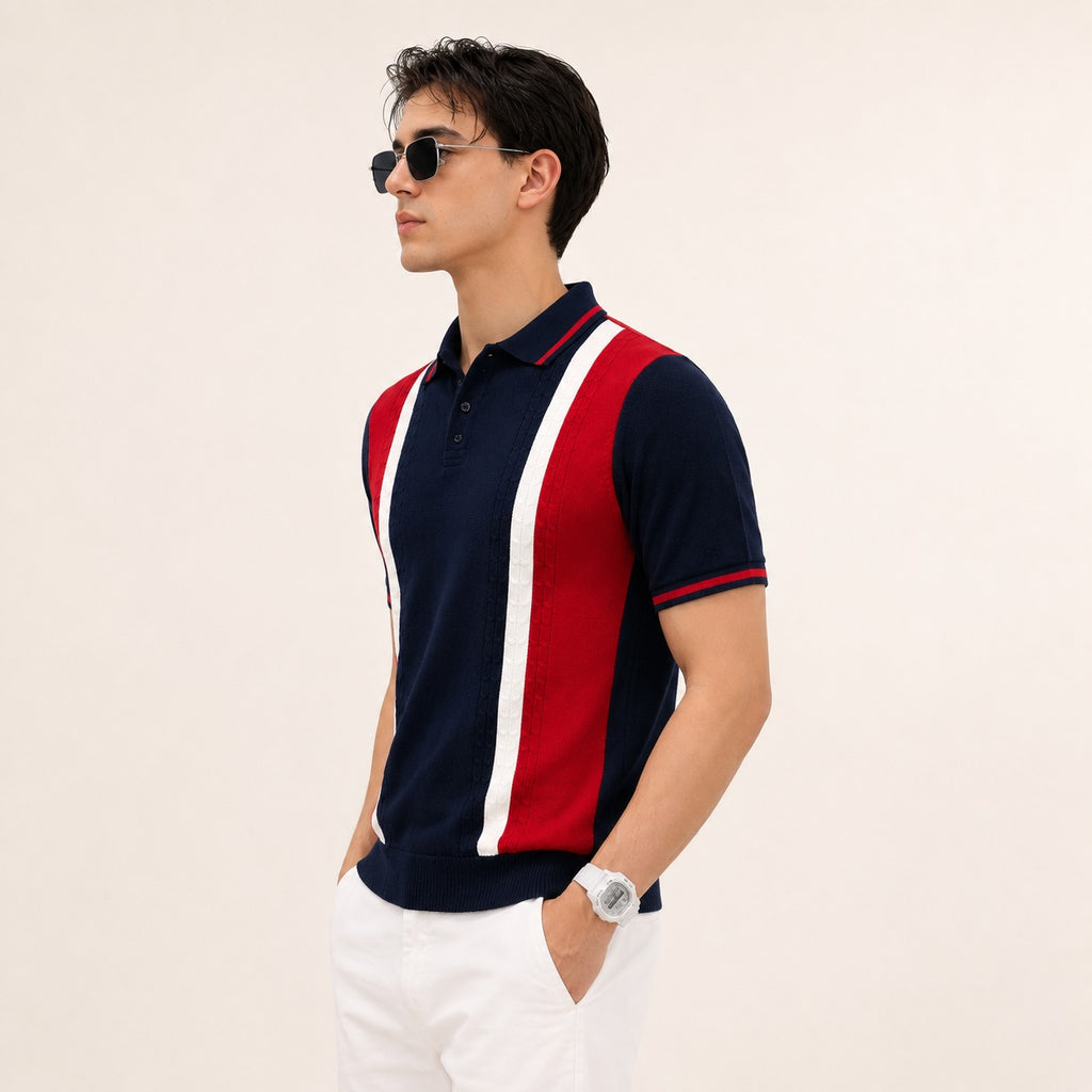 Crimson Noir Elite Polo