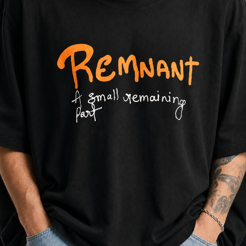 Remnant Script Oversize Tee