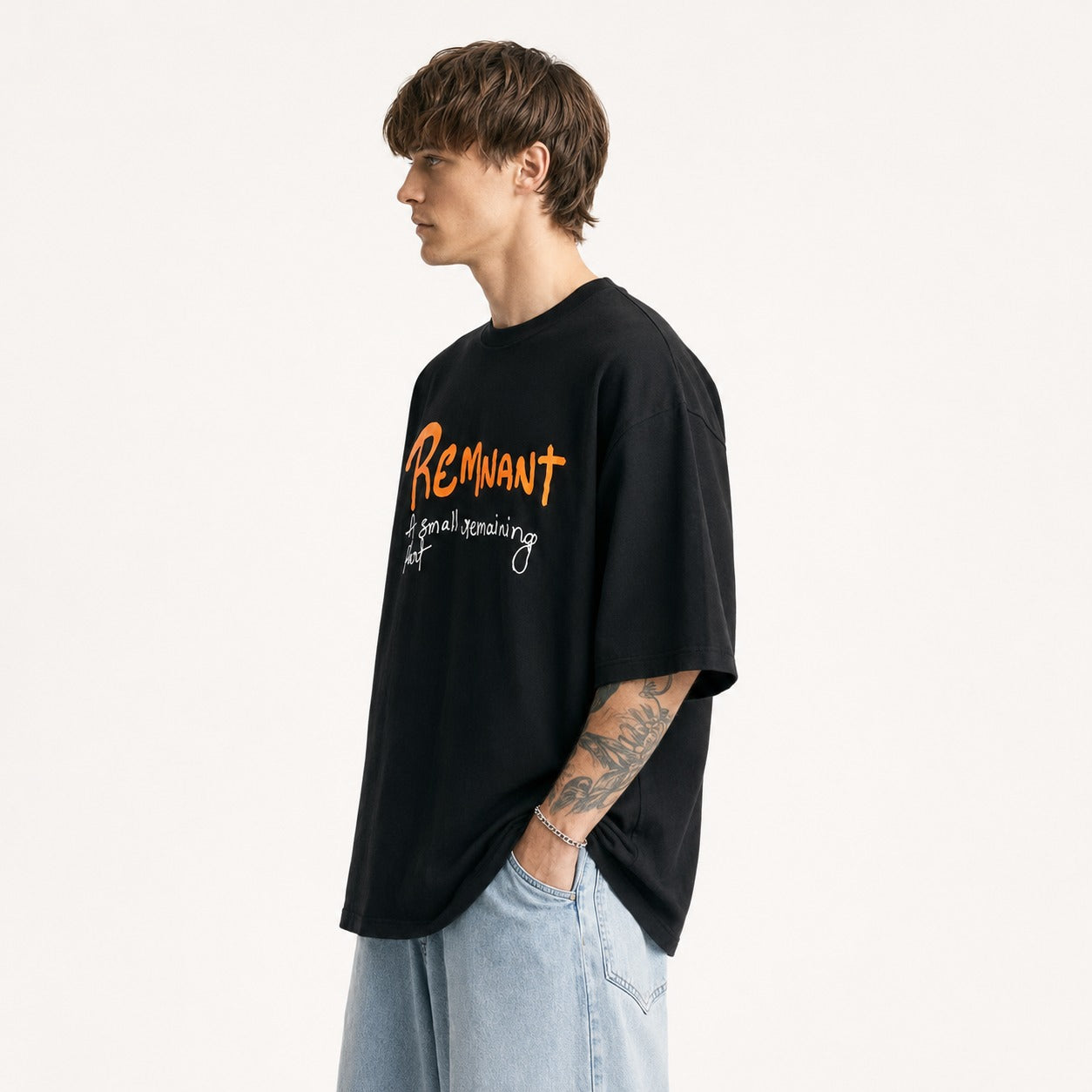 Remnant Script Oversize Tee
